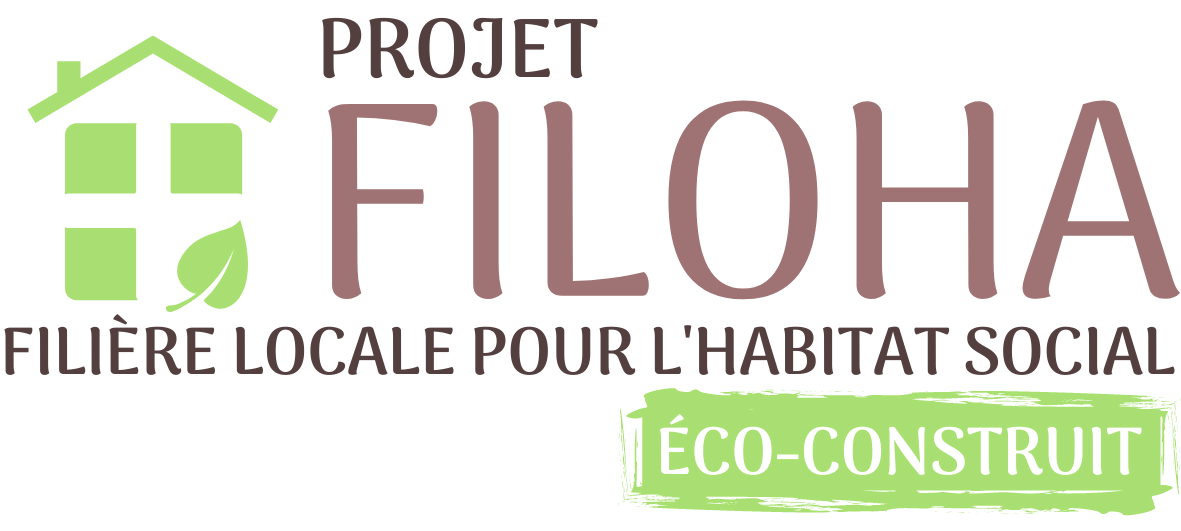Projet FILOHA, Filière locale pour l’habitat social bas carbone : logo